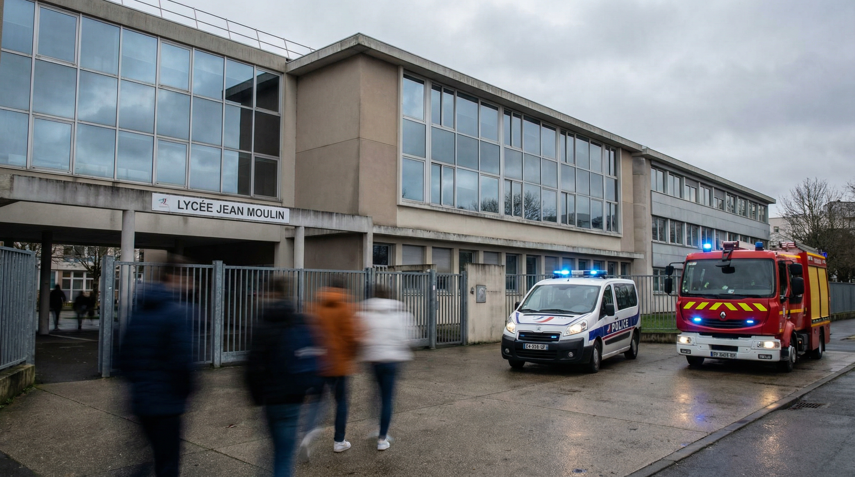 Un élève poignarde son enseignant en France et le blesse gravement