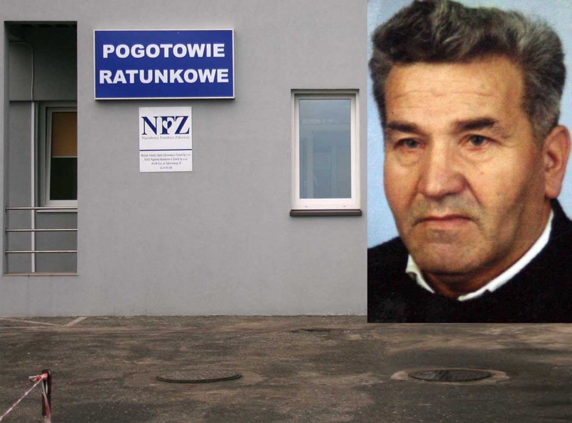"Fakt": 71-letni mężczyzna konał na chodniku, zaledwie 150 metrów od szpitala