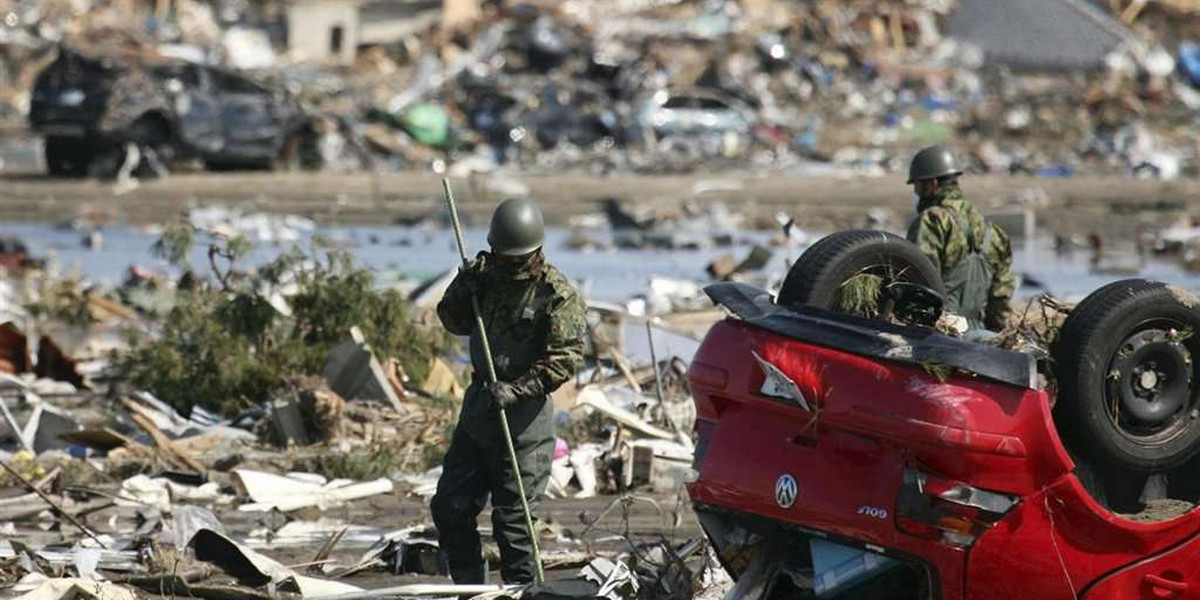 W Japonii trzęsie się ziemia. Skażona woda jest już nie tylko w Tokio