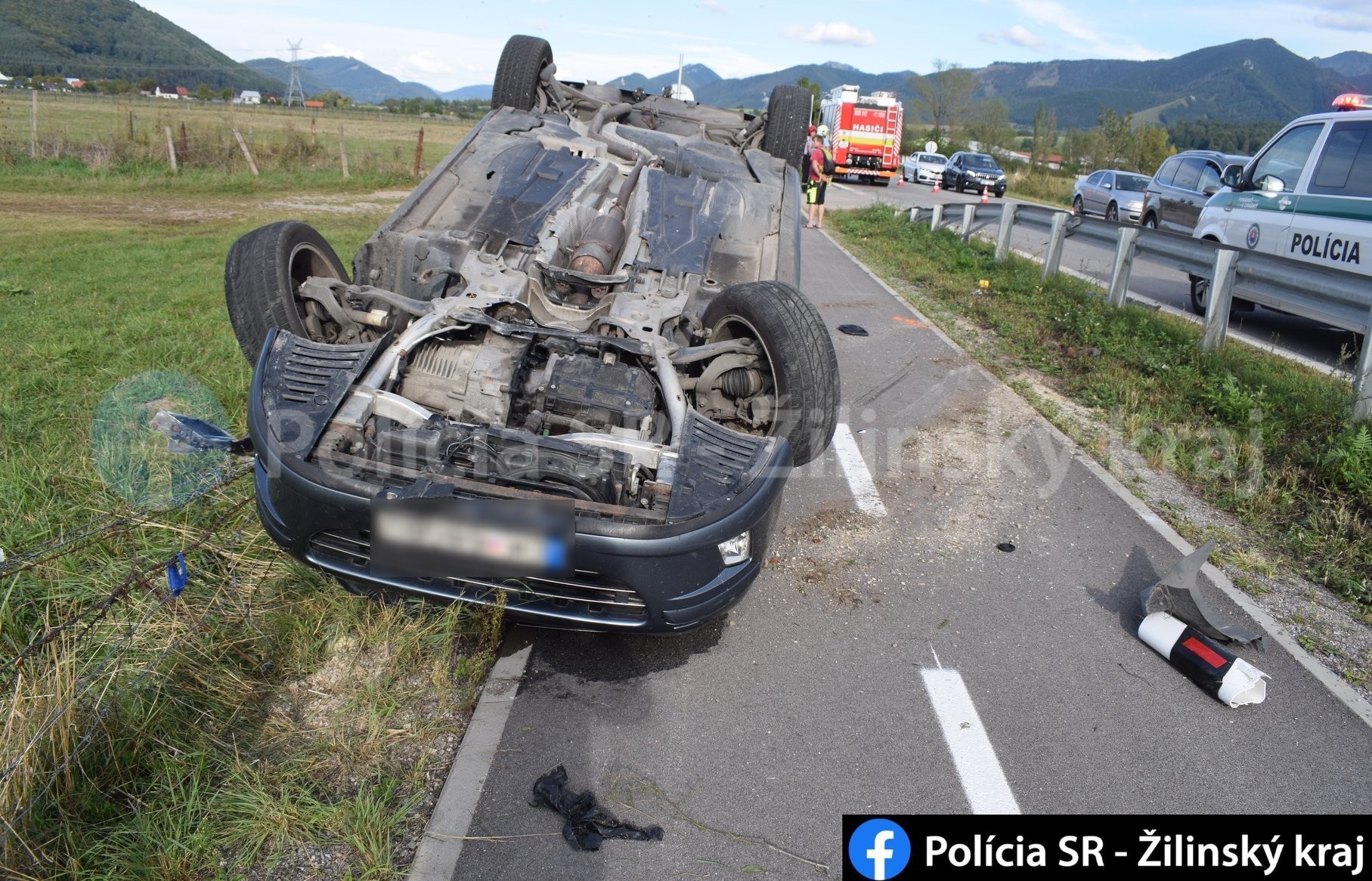 K dopravnej nehode došlov obci Varín.