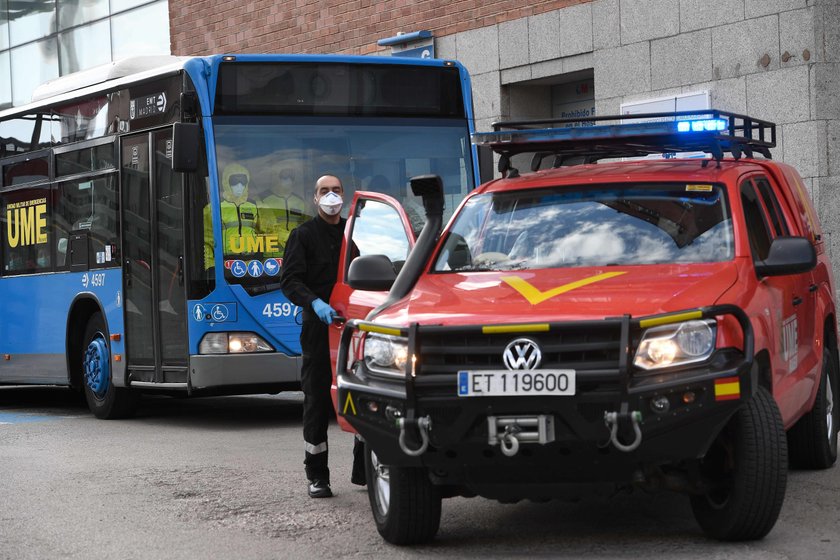 Dramatyczna sytuacja w Madrycie. Krematoria nie nadążają ze spopielaniem zwłok