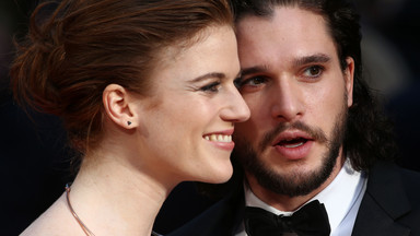 Kit Harington i Gemma Arterton na rozdaniu Olivier Awards