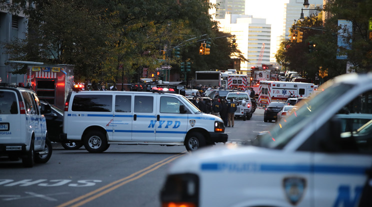 New York városát ellepték a rendőrök /Fotó:AFP