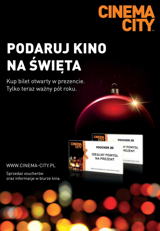 Podaruj kino na święta