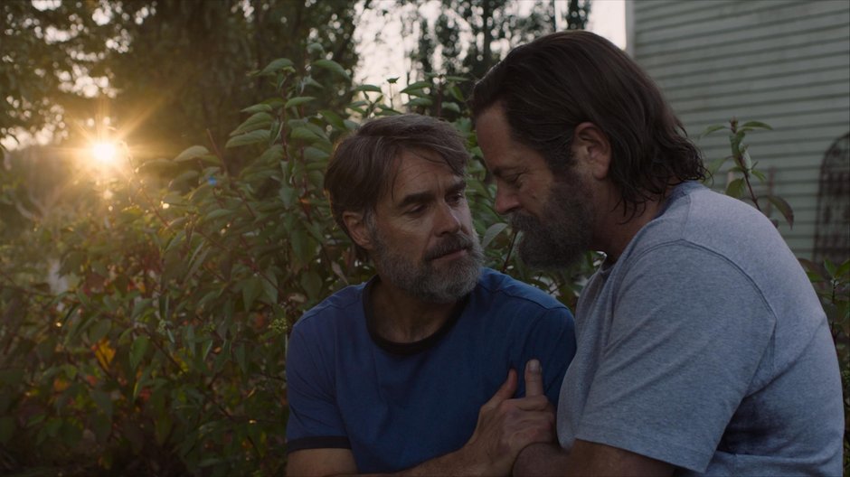 Nick Offerman i Murray Bartlett w 3. odcinku "The Last of Us"