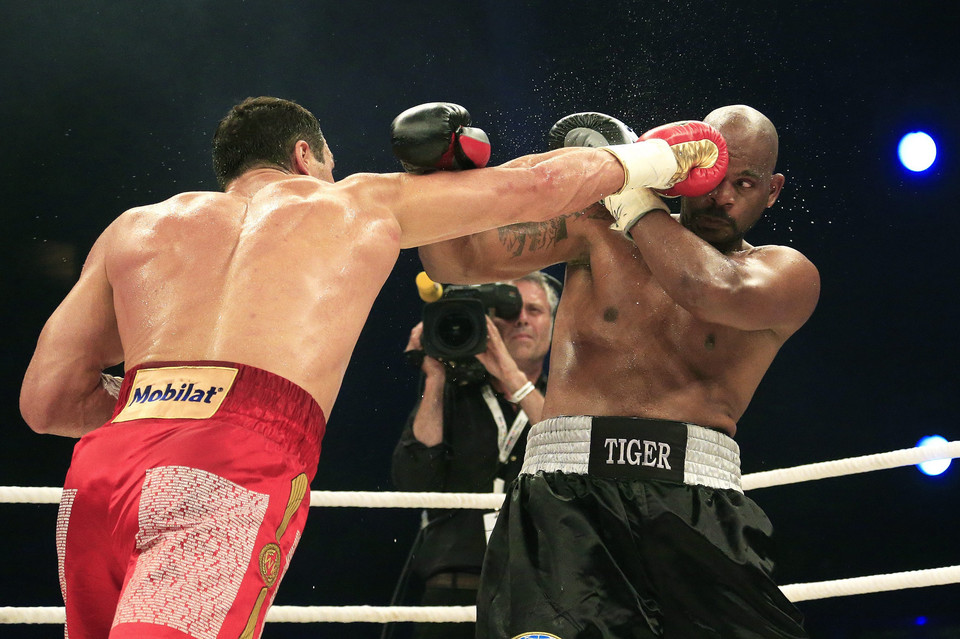 SWITZERLAND BOXING KLITSCHKO THOMPSON