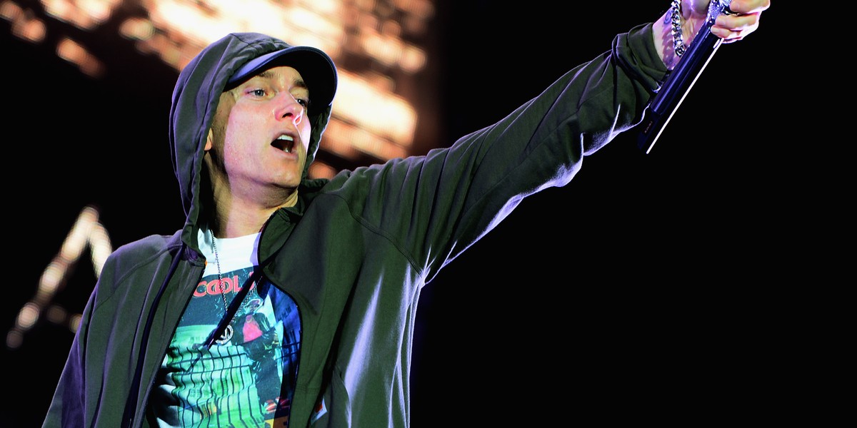 Eminem calls Trump a 'b----' in a fiery new song and goes after his brand