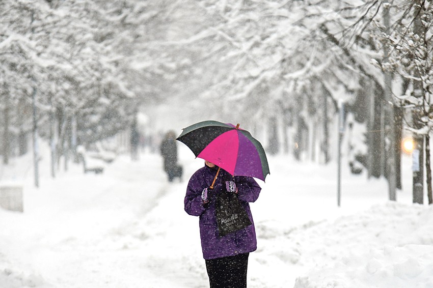 Očekuje se od 30 do 55 mraznih dana, na planinama od 60 do 75 dana, i 5 do 15 ledenih dana, na planinama od 25 do 40 dana.