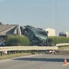 Šleper se prevrnuo na auto-putu Subotica-Novi Sad, kod petlje Vrbas