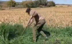 Jeden z najlepszych napastników świata w czasie pandemii pracuje w... polu