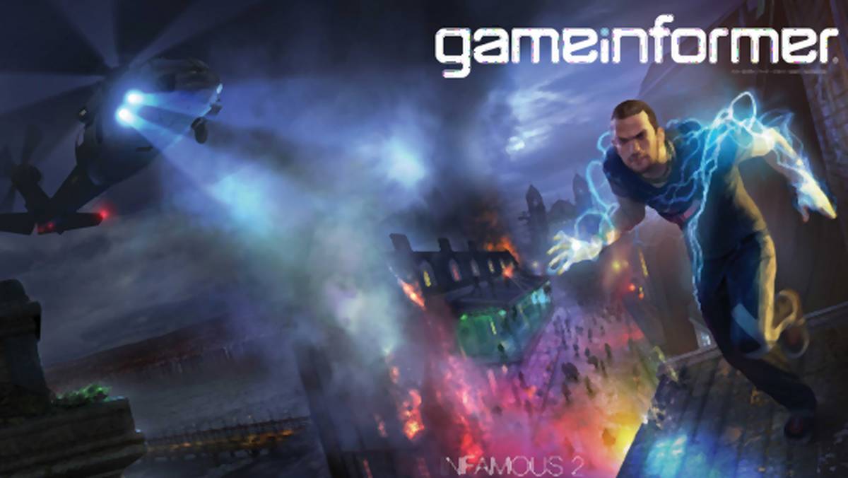 inFamous 2 na okładce GameInformera