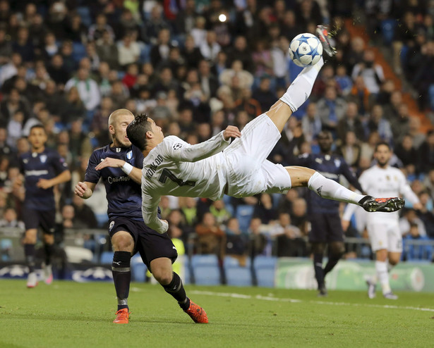 Liga Mistrzów: Cztery gole Ronaldo. Real rozgromił Malmoe 8:0. WIDEO