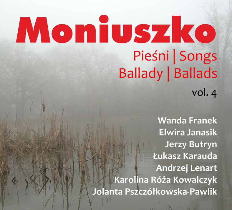 "Moniuszko - Pieśni vol. 4": okładka