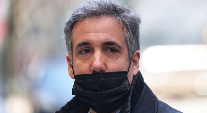 Former Trump lawyer Michael Cohen.