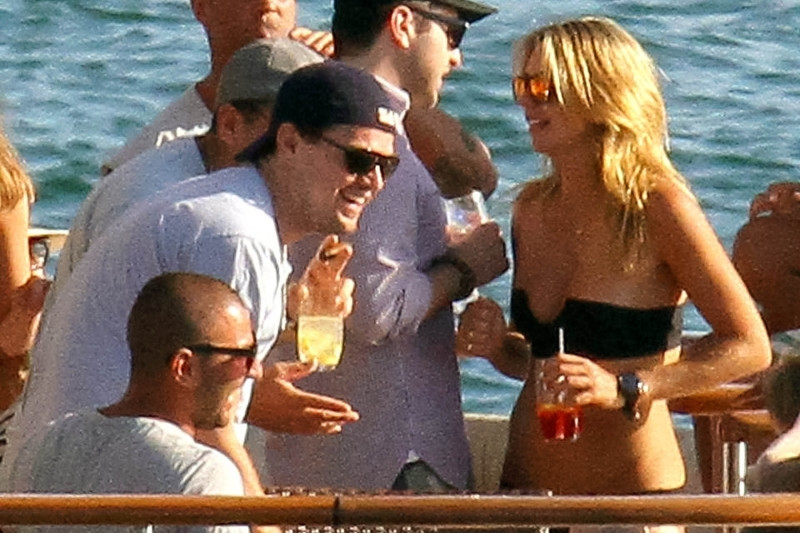Leonardo Di Caprio, modelki w bikini i szalona impreza na jachcie