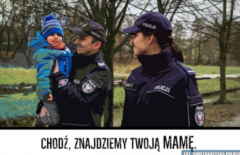 Kampania przeciwko straszeniu dzieci policjantami, fot. policja.pl