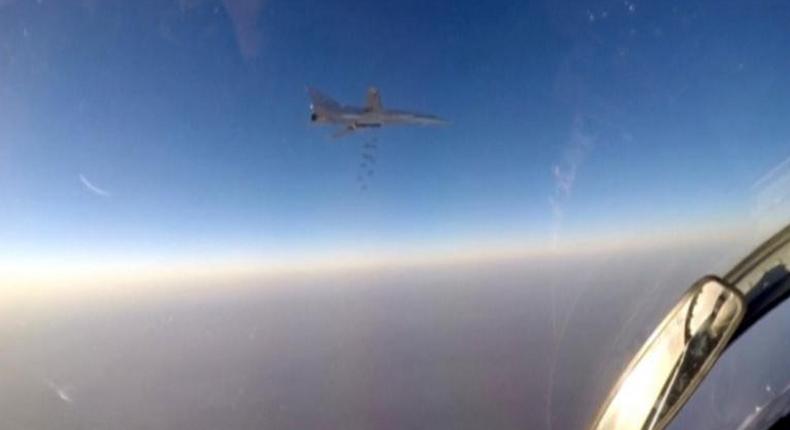 Russia bombs Syrian militants from Iran base for first time