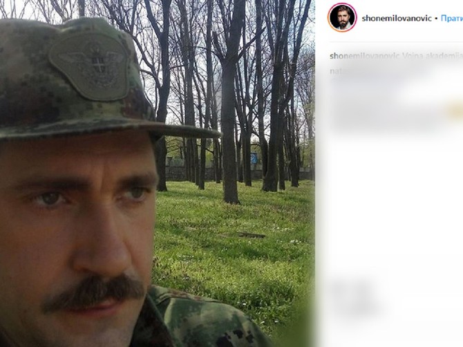 Nebojša Milovanović kao kapetan Kašanin