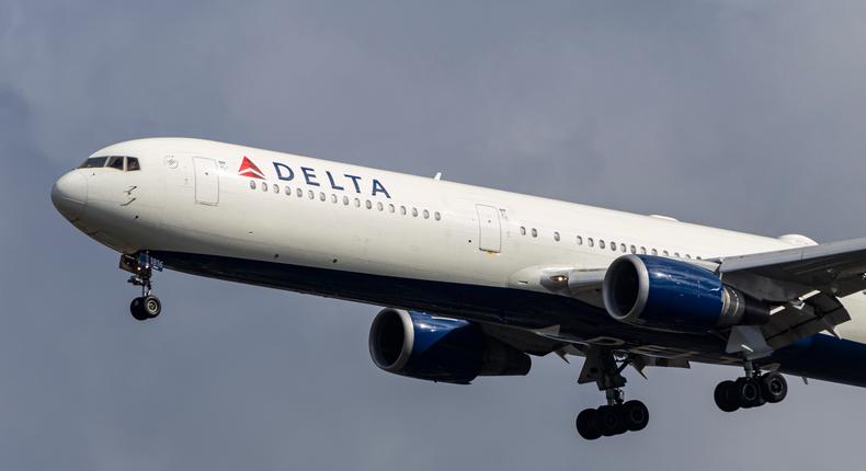 A Delta plane.NurPhoto/ Getty Images