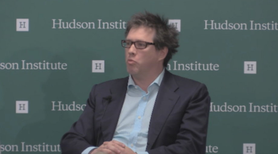 David Samuels at the Hudson Institute event "What's Wrong with the Proposed Nuclear Deal with Iran?"
