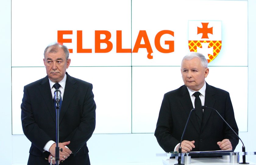 Jerzy Wilk i Jarosław Kaczyński