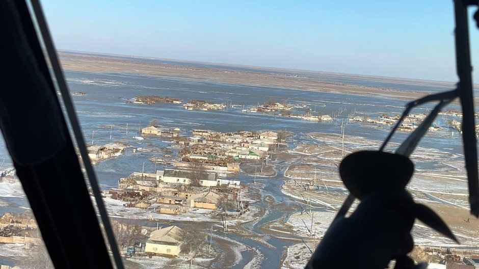Powodzie w Kazachstanie są największe od 30 lat