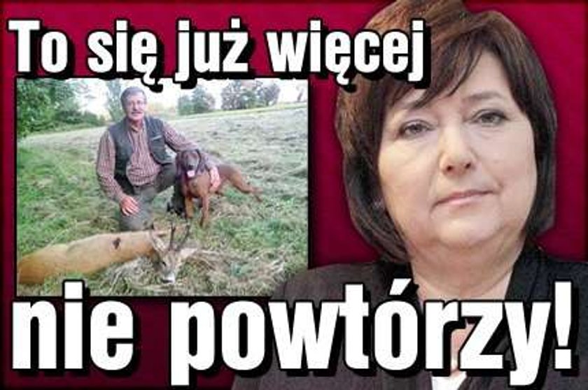 Komorowska: To się już nie powtórzy!