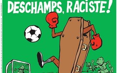 Kolejna kontrowersyjna okładka 'Charlie Hebdo'. Rysownicy zakpili z trenera Francuzów i Muhammada Alego