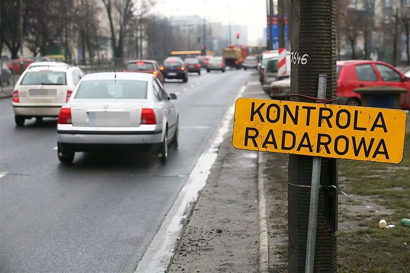 Tu strażnicy złapią cię na fotoradar