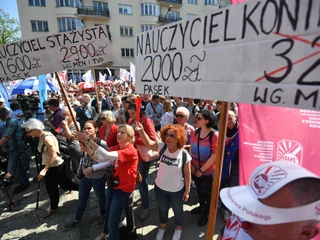 Protest nauczycieli