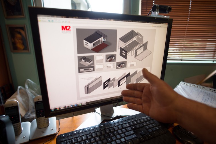 Projekt 25-metrowego M2 do złożenia z paczki