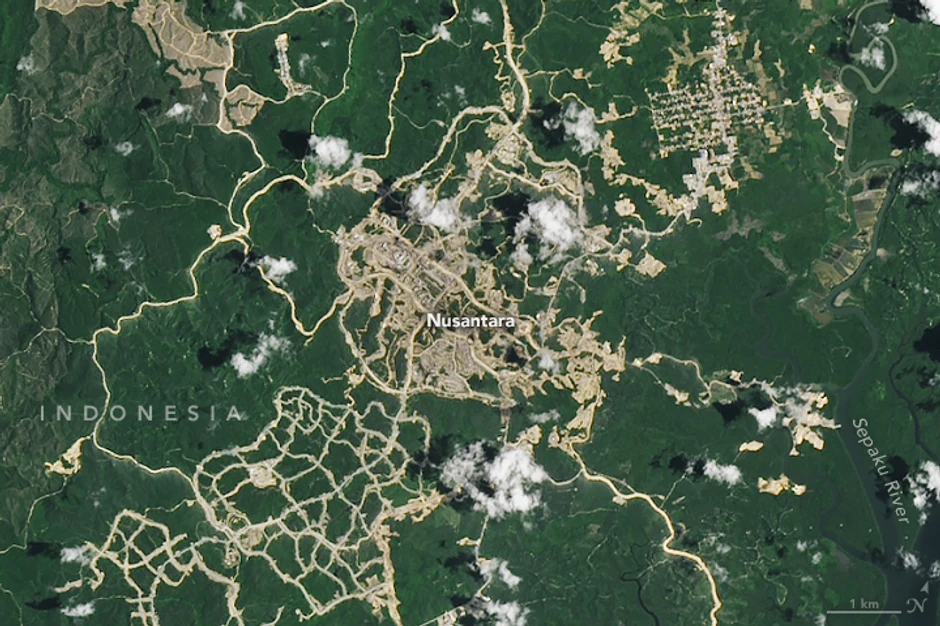 Nusantara, nova prestonica Indonezije u šumi