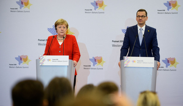 Sprawę ambasadora Merkel poruszyła podczas rozmowy z premierem Morawieckim