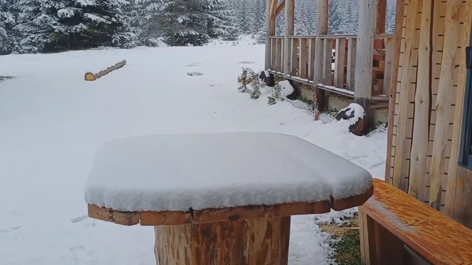 Prvi sneg na jugozapadu Srbije