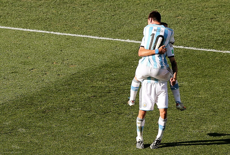 Messi i Di Maria uratowali Argentynę. Awans zrodził się w wielkich bólach. ZDJĘCIA