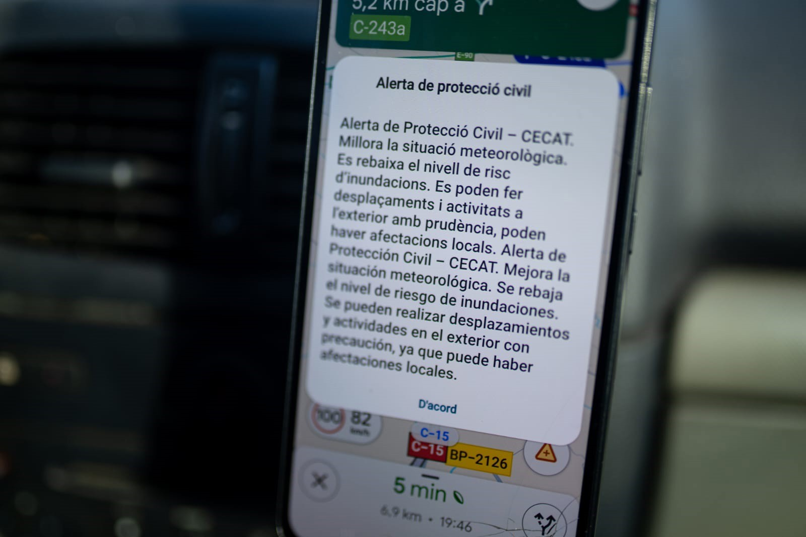 Cataluña: Mejora situación pero alerta por presa Foix