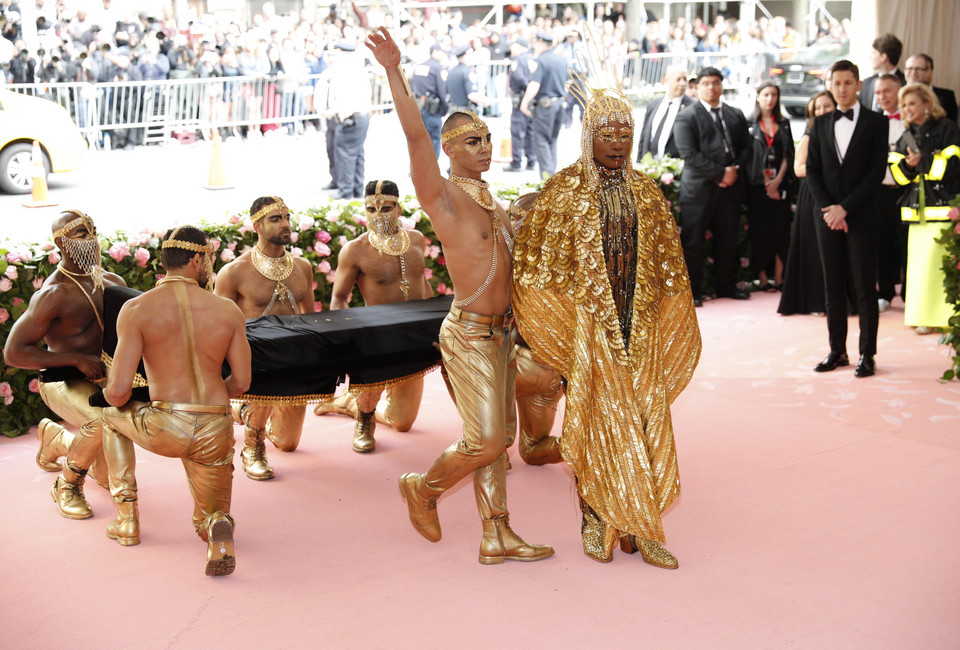 MET Gala 2019: Billy Porter na czerwonym dywanie