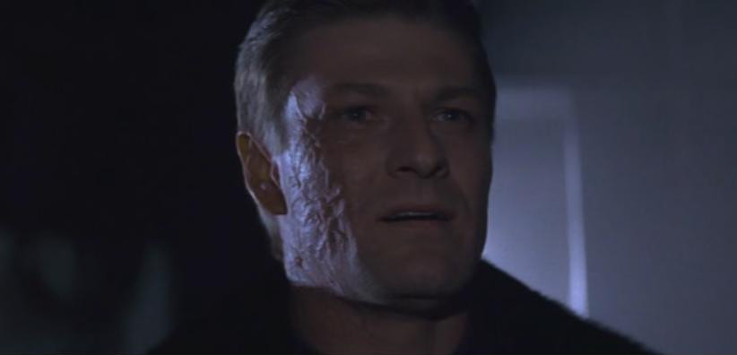 Sean Bean w filmie "Goldeneye"