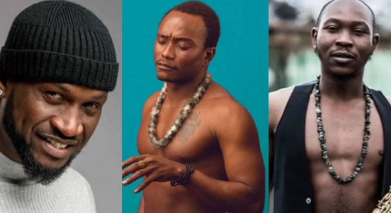 Brymo blasts Peter Okoye for disparaging Seun Kuti by saying, "You belong to your sponsors"