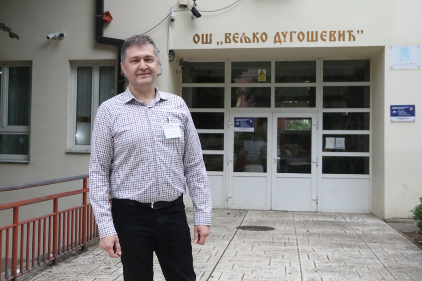 Direktor Goran Maleš O.Š. Veljko Dugošević