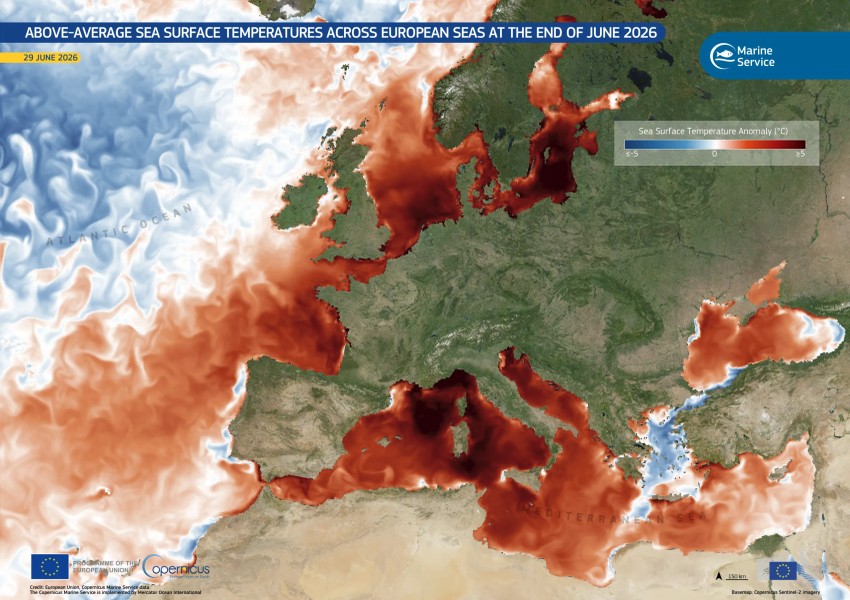 Temperature mora iznad proseka na kraju juna 2026.