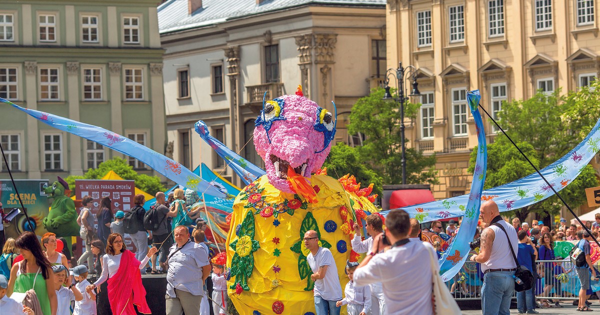 Przemarsz Lajkonika, pochód smoków i nie tylko. Tak zapowiada się czerwiec pod Wawelem