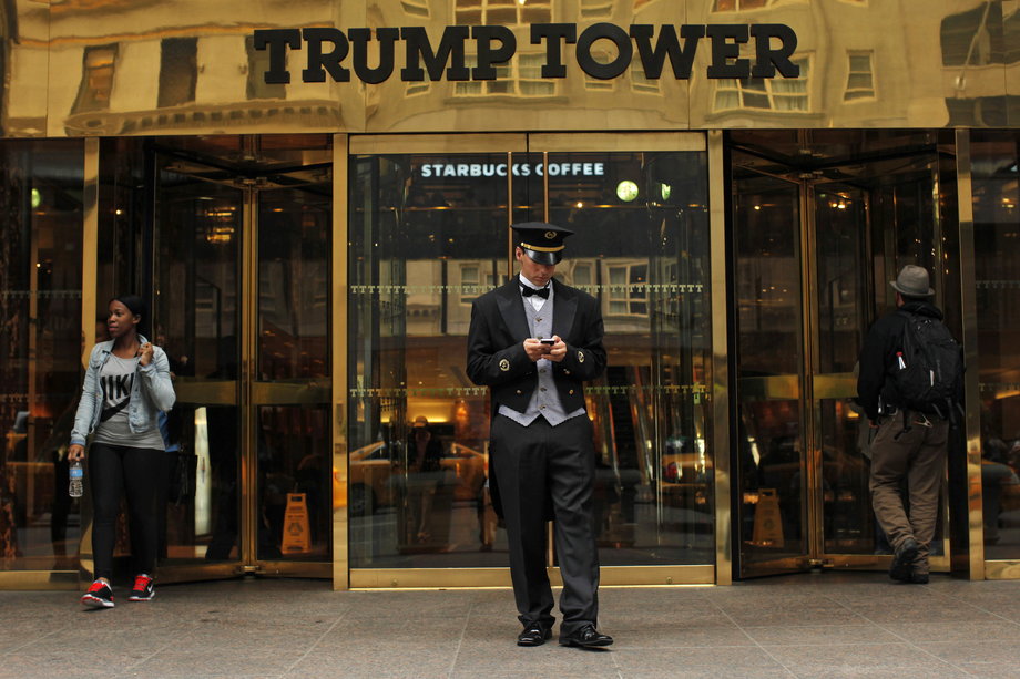 Trump Tower in New York.