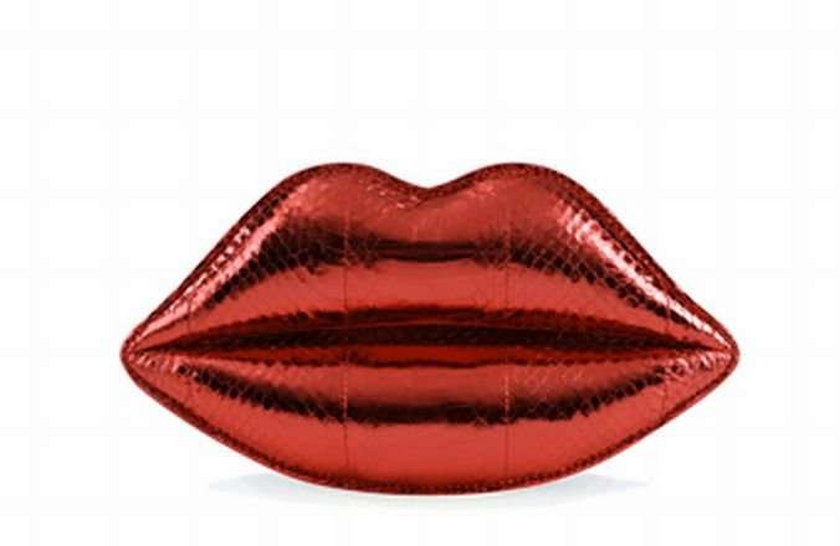 Torebka lips clutches Lulu Guinness