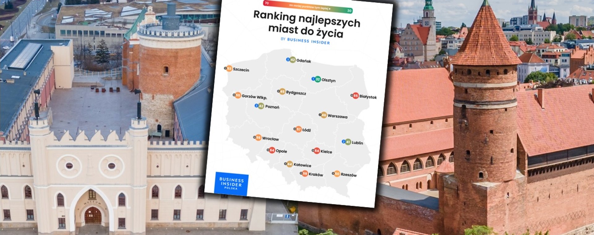 Ranking najlepszych miast do życia