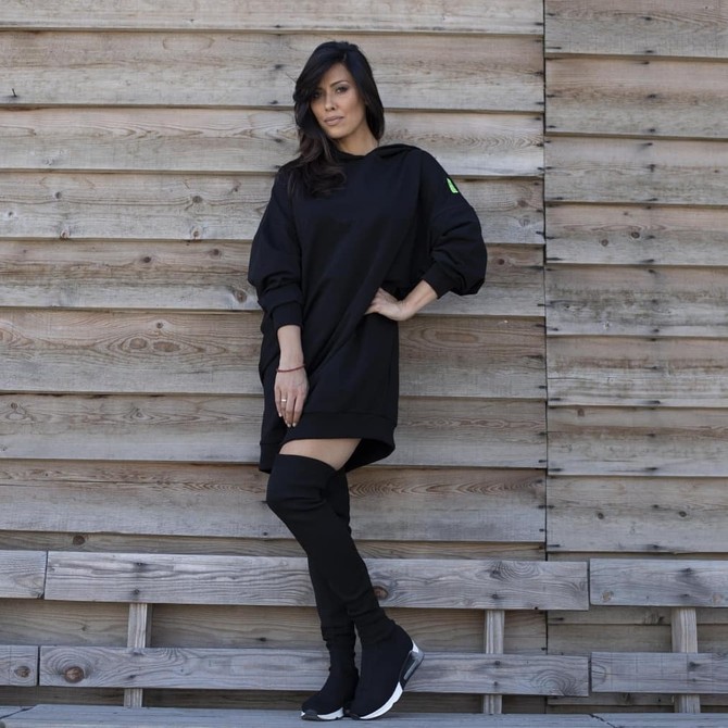 Katarina danas u modnom kampanji dizajnerke Marine Milovanović Lučić