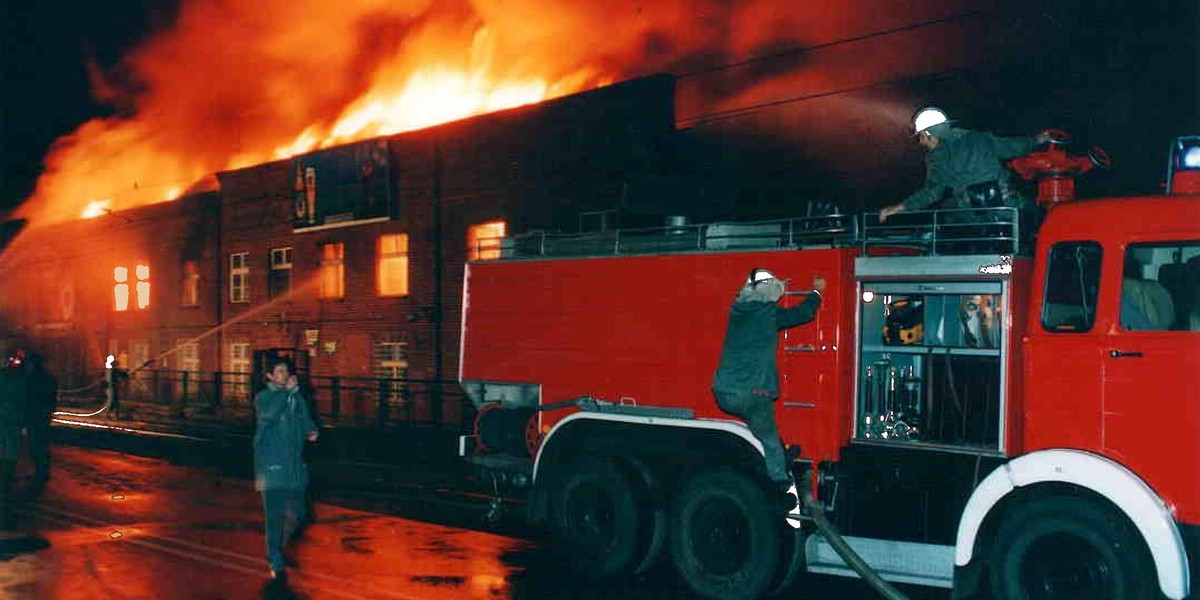 Mija 23. rocznica pożaru w hali Stoczni Gdańskiej