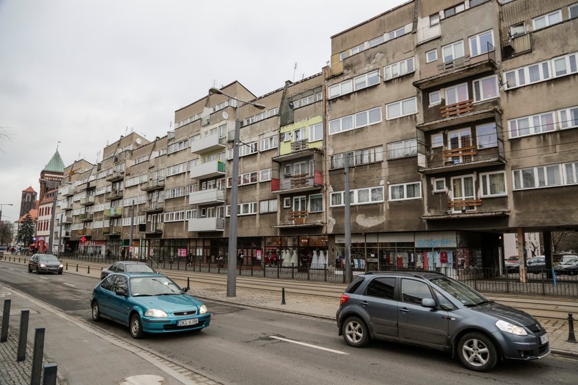 Bloki przy ul. Piaskowej we Wrocławiu