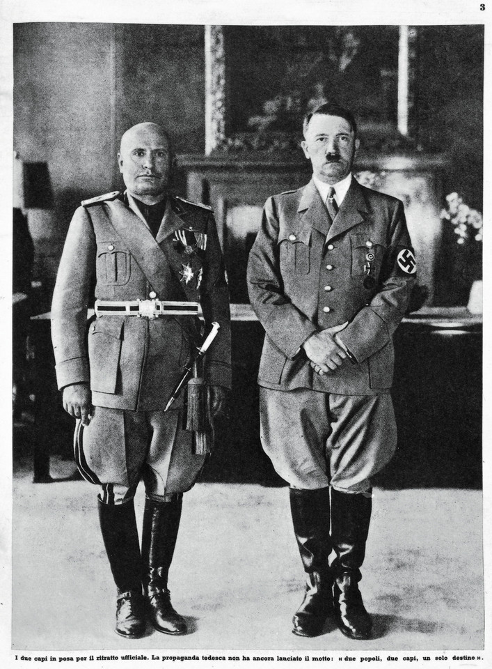 Hitler i Mussolini