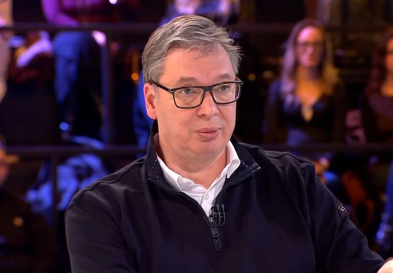 Aleksandar Vučić u emisiji "Hit Tvit"